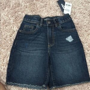 New Boys OshKosh B'gosh Kids Denim Shorts - Dark Blue